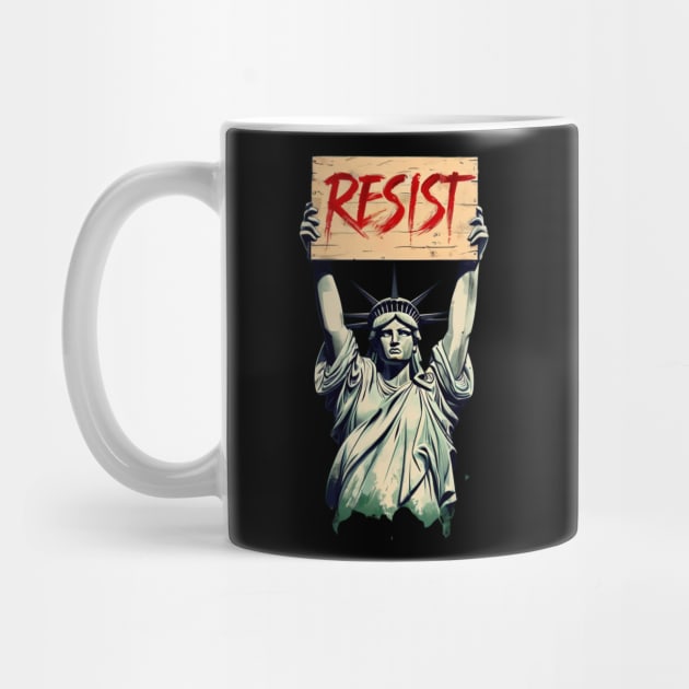 Trump Resist Trump Protest Anti Political Protest by Creatifly Graphic Tees